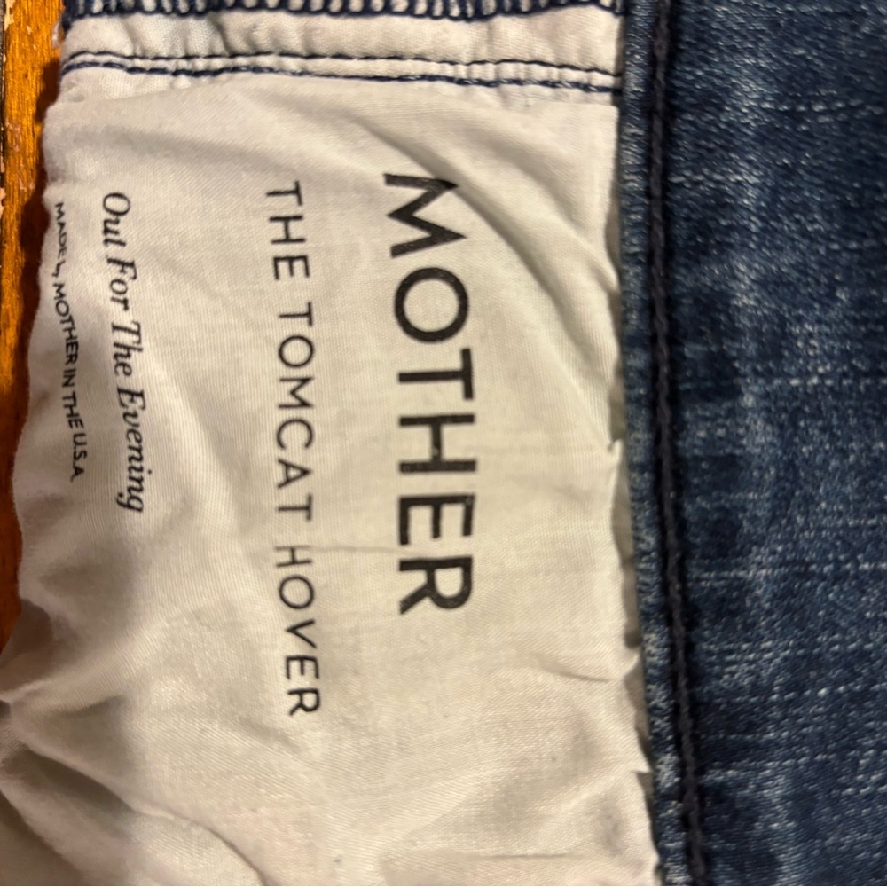 Mother Tomcat Hover blue jeans